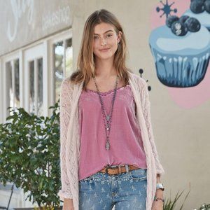 SUNDANCE Lila Velvet Camisole XS